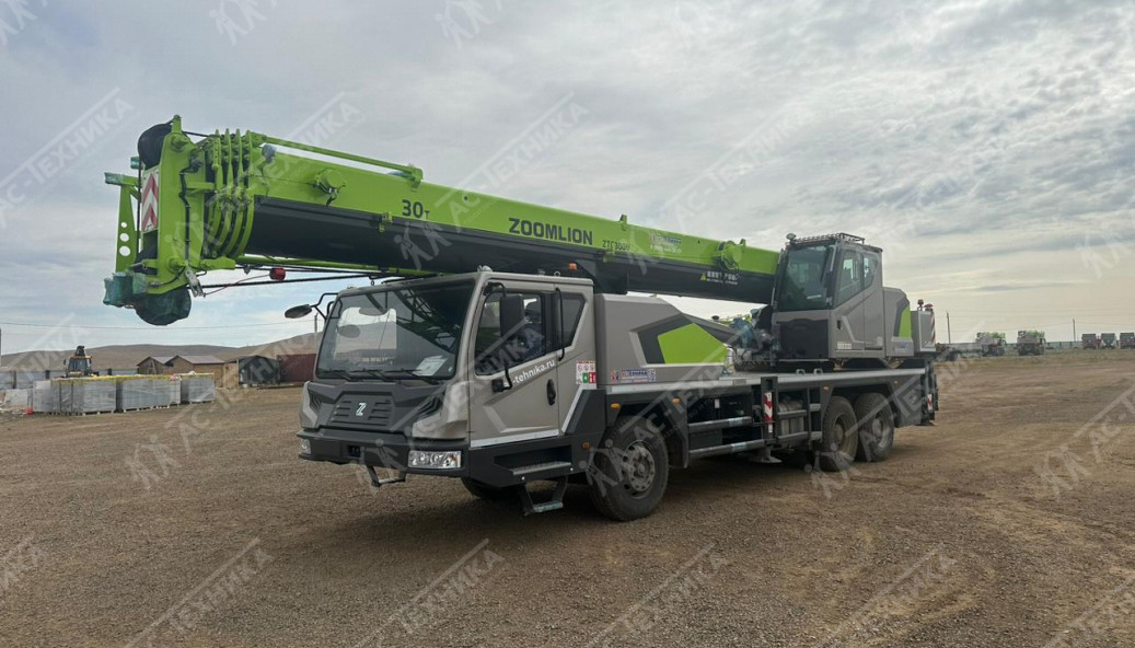 Автокран ZOOMLION ZTC300V, 6х4, 30 т Автокран ZOOMLION ZTC300V, 6х4, 30 т