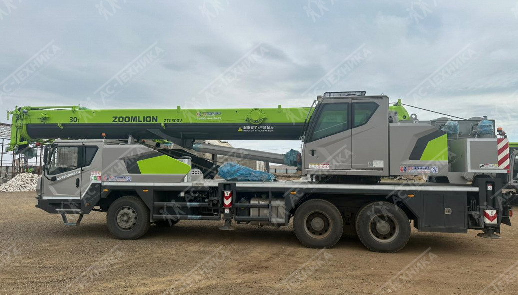 Автокран ZOOMLION ZTC300V, 6х4, 30 т Автокран ZOOMLION ZTC300V, 6х4, 30 т